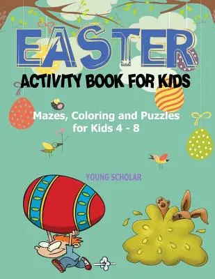Veľkonočná kniha aktivít pre deti - Easter Activity Book for Kids