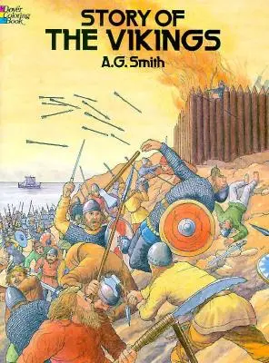 Príbeh Vikingov Omaľovánky - Story of the Vikings Coloring Book