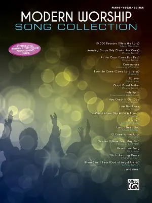 Modern Worship Song Collection (Zbierka moderných bohoslužobných piesní): Piano/Vocal/Guitar - Modern Worship Song Collection: Piano/Vocal/Guitar