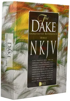 Dake NKJV Čierna lepená koža - Dake NKJV Black Bonded Leather