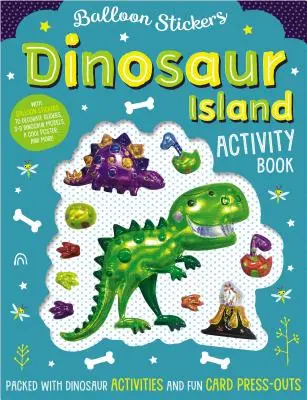 Ostrov dinosaurov Kniha aktivít - Dinosaur Island Activity Book