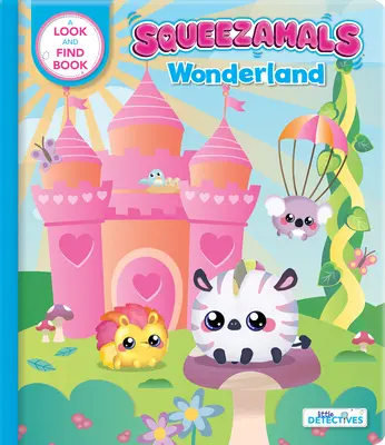 Squeezamals: (Malí detektívi): Knižka Hľadaj a nájdi - Squeezamals: Wonderland (Little Detectives): A Look-And-Find Book