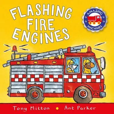 Blikajúce hasičské motory - Flashing Fire Engines