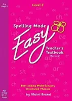 Spelling Made Easy Revised A4 Text Book Level 3 - Teacher Textbook Revised