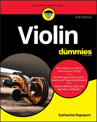 Husle pre hlupákov: kniha + online video a audio inštrukcie - Violin for Dummies: Book + Online Video and Audio Instruction
