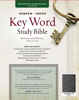 Hebrejsko-grécka Biblia na štúdium kľúčových slov-NASB: Kľúčové poznatky k Božiemu slovu - Hebrew-Greek Key Word Study Bible-NASB: Key Insights Into God's Word