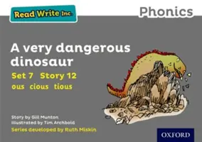 Čítajte, píšte a pod. Phonics: A Very Dangerous Dinosaur: Grey Set 7 Storybook 12 A Very Dangerous Dinosaur - Read Write Inc. Phonics: Grey Set 7 Storybook 12 A Very Dangerous Dinosaur