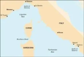 Imray Chart M40 - Ligúrske a Tyrhénske more - Imray Chart M40 - Ligurian and Tyrrhenian Sea