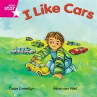 Rigby Star Samostatná ružová čítanka 16 Mám rád autá - Rigby Star Independent Pink Reader 16 I Like Cars