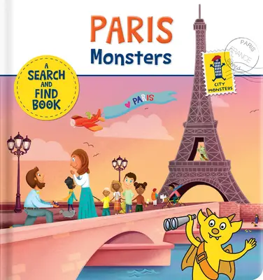 Parížske príšery: Hľadaj a nájdi knihu - Paris Monsters: A Search and Find Book