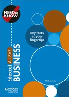 Potrebujete vedieť: Edexcel A-level Business - Need to Know: Edexcel A-level Business