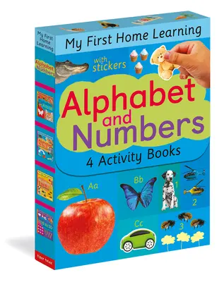 Abeceda a čísla: Abeceda A až M; Abeceda N až Z; Čísla 1 až 5; Čísla 6 až 10 - Alphabet and Numbers: Alphabet A to M; Alphabet N to Z; Numbers 1 to 5; Numbers 6 to 10