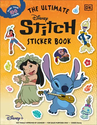 Najlepšia kniha samolepiek Disney Stitch - The Ultimate Disney Stitch Sticker Book