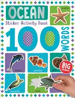 100 slov z oceánov Aktivita so samolepkami - 100 Ocean Words Sticker Activity