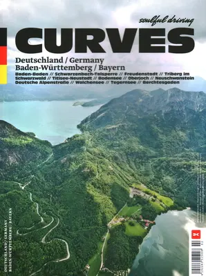 Krivky: Deutschland / Nemecko: Bádensko-Wrttembersko / Bayern - Curves: Deutschland / Germany: Band 13: Baden-Wrttemberg / Bayern