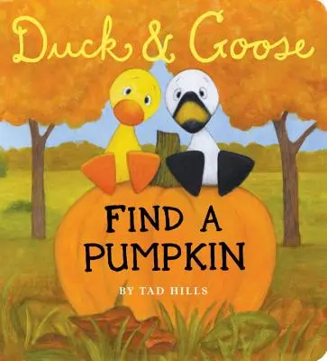 Kačička a húska, nájdi tekvicu (nadrozmerná dosková kniha) - Duck & Goose, Find a Pumpkin (Oversized Board Book)