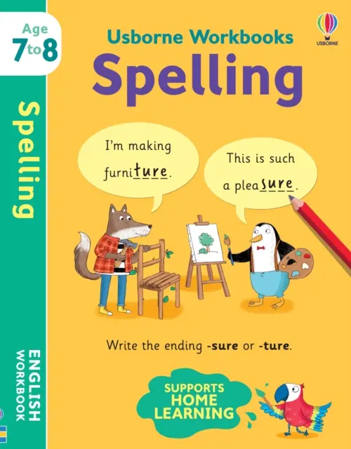 Usborne Workbooks Spelling 7-8 (Bingham Jane (EDFR))