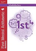 Prvá mentálna aritmetika Kniha odpovedí 4 - First Mental Arithmetic Answer Book 4