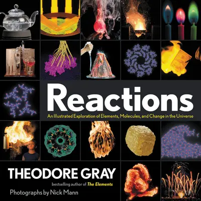 Reakcie: Ilustrované skúmanie prvkov, molekúl a zmien vo vesmíre - Reactions: An Illustrated Exploration of Elements, Molecules, and Change in the Universe