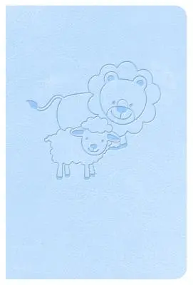 CSB Detský nový zákon so žalmami, modrá koža na dotyk - CSB Baby's New Testament with Psalms, Blue Leathertouch