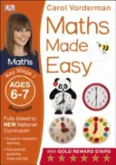 Maths Made Easy: Beginner, Ages 6-7 (Key Stage 1) - Podporuje národné učebné osnovy, cvičebnica matematiky - Maths Made Easy: Beginner, Ages 6-7 (Key Stage 1) - Supports the National Curriculum, Maths Exercise Book