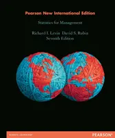 Štatistika pre manažment: Pearson New International Edition - Statistics for Management: Pearson New International Edition