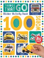 100 vecí, ktoré idú slová samolepka aktivita - 100 Things That Go Words Sticker Activity