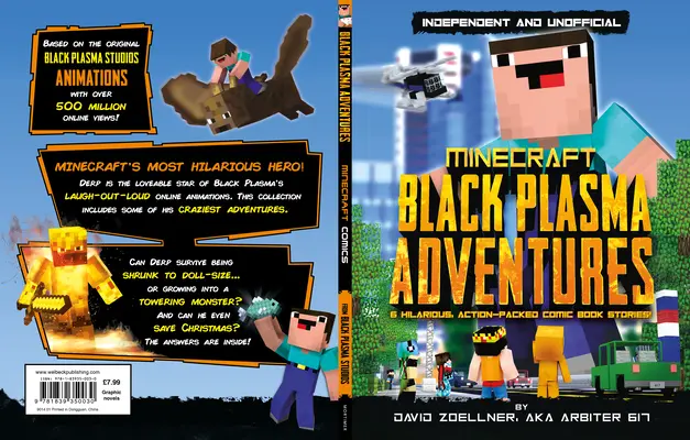 Minecraft Grafický román - Dobrodružstvá čiernej plazmy (nezávislý a neoficiálny): Nezávislé a neoficiálne - Minecraft Graphic Novel-Black Plasma Adventures (Independent & Unofficial): Independent and Unofficial