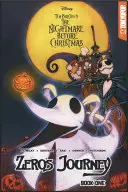 Disney Manga: (oficiálny plnofarebný grafický román, zbierka jednotlivých dielov): Nočná mora pred Vianocami Tima Burtona -- Zero's Journey Graphic Novel Book 1 - Disney Manga: Tim Burton's the Nightmare Before Christmas -- Zero's Journey Graphic Novel Book 1 (Official Full-Color Graphic Novel, Collects Single C