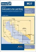 Imray mapa M27 - Dubrovník - Bar a Ulcinj - Imray Chart M27 - Dubrovnik to Bar and Ulcinj