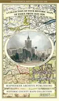 Zbierka štyroch historických máp Essexu z rokov 1610 - 1836 - Collection of Four Historic Maps of Essex from 1610-1836