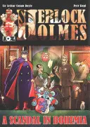 Škandál v Čechách - grafický román Sherlocka Holmesa - A Scandal In Bohemia - A Sherlock Holmes Graphic Novel