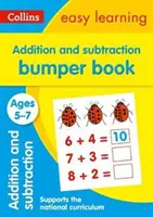 Kniha na sčítanie a odčítanie Vek 5-7 rokov - ideálna na domáce učenie - Addition and Subtraction Bumper Book Ages 5-7 - Ideal for Home Learning