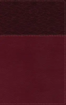 Nasb, tenká Biblia, veľká tlač, kožená, bordová, edícia s červenými písmenami, text 2020, pohodlná tlač - Nasb, Thinline Bible, Large Print, Leathersoft, Burgundy, Red Letter Edition, 2020 Text, Comfort Print