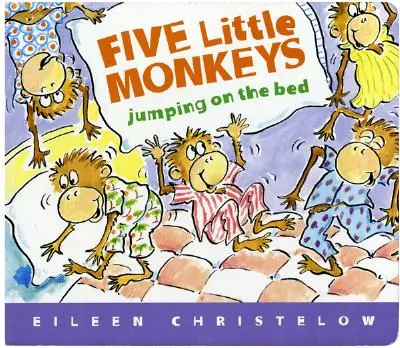 Päť malých opičiek skáče po posteli - Five Little Monkeys Jumping on the Bed