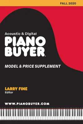 Model a cenová príloha pre nákupcov klavírov / jeseň 2020 - Piano Buyer Model & Price Supplement / Fall 2020