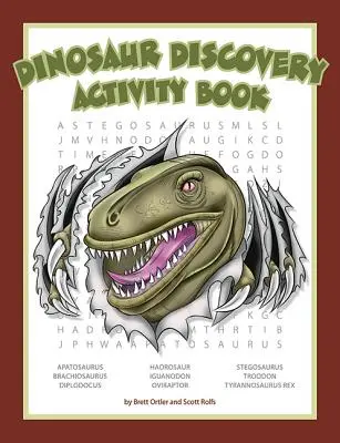Kniha aktivít na objavovanie dinosaurov - Dinosaur Discovery Activity Book
