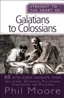 Priamo k srdcu Listu Galaťanom až Kolosanom: 60 myšlienok na skusy - Straight to the Heart of Galatians to Colossians: 60 Bite-Sized Insights