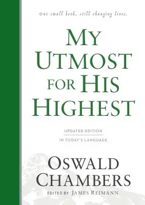 Moja túžba po jeho najvyššom: Vydanie: Najvyššia úbohosť: aktualizovaný jazyk Tvrdá väzba - My Utmost for His Highest: Updated Language Hardcover