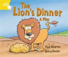 Rigby Star Guided 1 žltá úroveň: The Lion's Dinner, A Play Pupil Book (single) - Rigby Star Guided 1 Yellow Level: The Lion's Dinner, A Play Pupil Book (single)