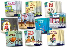 Read Write Inc. Phonics Book Bag Books: Zelená sada 1 Storybooks Pack of 100 - Read Write Inc. Phonics Book Bag Books: Green Set 1 Storybooks Pack of 100