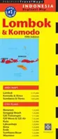 Cestovná mapa Lombok a Komodo Piate vydanie - Lombok & Komodo Travel Map Fifth Edition