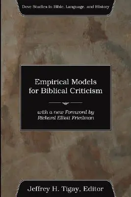 Empirické modely biblickej kritiky - Empirical Models for Biblical Criticism