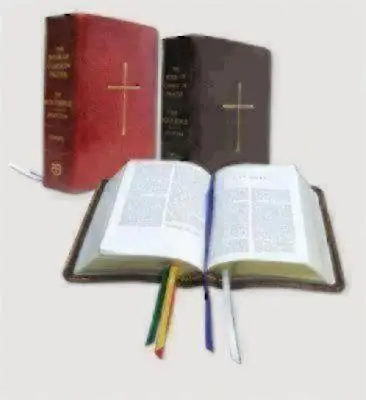 Kniha spoločných modlitieb a kombinácia Biblie (NRSV s apokryfmi): Čierna lepená koža - The Book of Common Prayer and Bible Combination (NRSV with Apocrypha): Black Bonded Leather