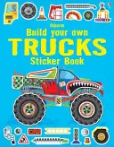 Zostavte si vlastné nákladné autá Kniha samolepiek - Build Your Own Trucks Sticker Book