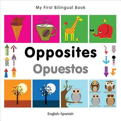Moja prvá dvojjazyčná kniha-Opposites (anglicko-španielsky) - My First Bilingual Book-Opposites (English-Spanish)