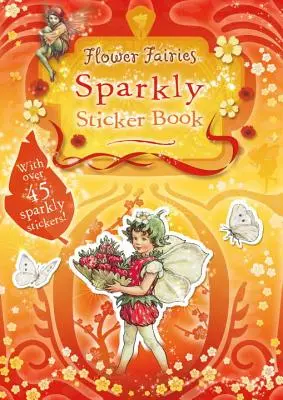 Kvetinové víly Trblietavá kniha so samolepkami - Flower Fairies Sparkly Sticker Book
