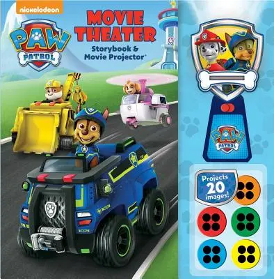 Nickelodeon Tlapková patrola: Patopold Patrol: Knižka s príbehmi z kina a filmový projektor, 1 - Nickelodeon Paw Patrol: Movie Theater Storybook & Movie Projector, 1