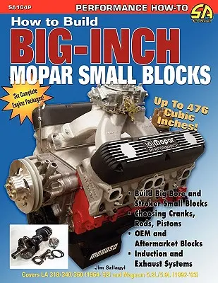 Ako postaviť malé bloky Mopar s veľkými palcami - How to Build Big-Inch Mopar Small Blocks