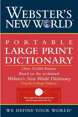 Webster's New World Portable Large Print Dictionary, druhé vydanie - Webster's New World Portable Large Print Dictionary, Second Edition